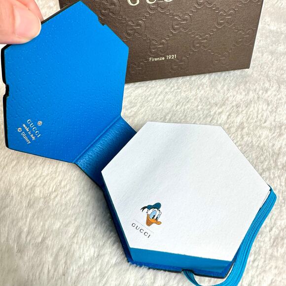 GUCCI X DISNEY Small NOTE PAD notebook. RARE! Brand New! - Picture 4 of 8